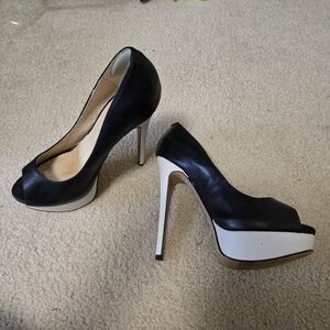 Aldo B&W Heels